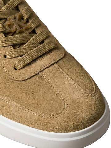 Calvin Klein Platform trainers in Brown
