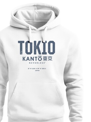 Neverless Sweatshirt 'Tokio' in White
