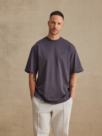 T-Shirt 'Mirac' DAN FOX APPAREL en gris