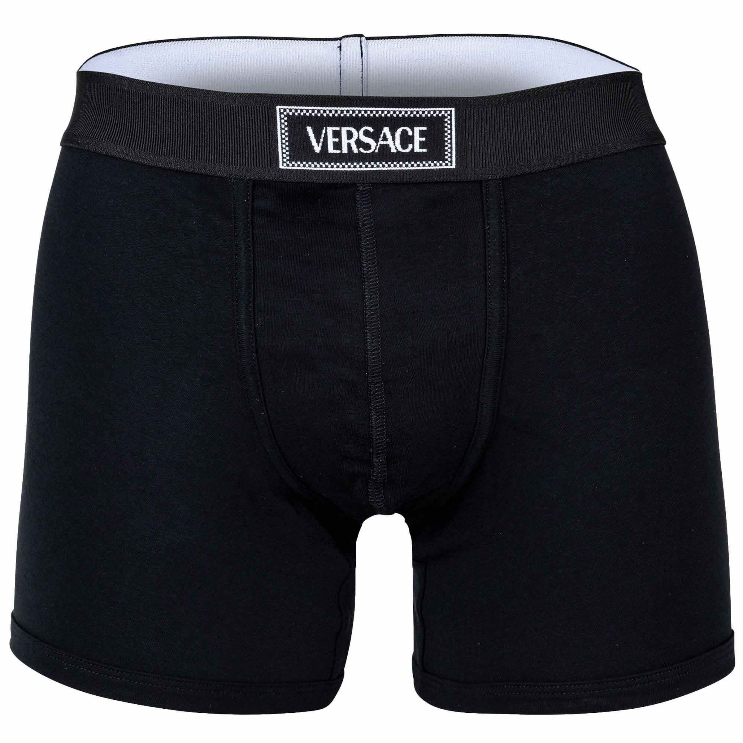 VERSACE Boxerky – černá: přední strana