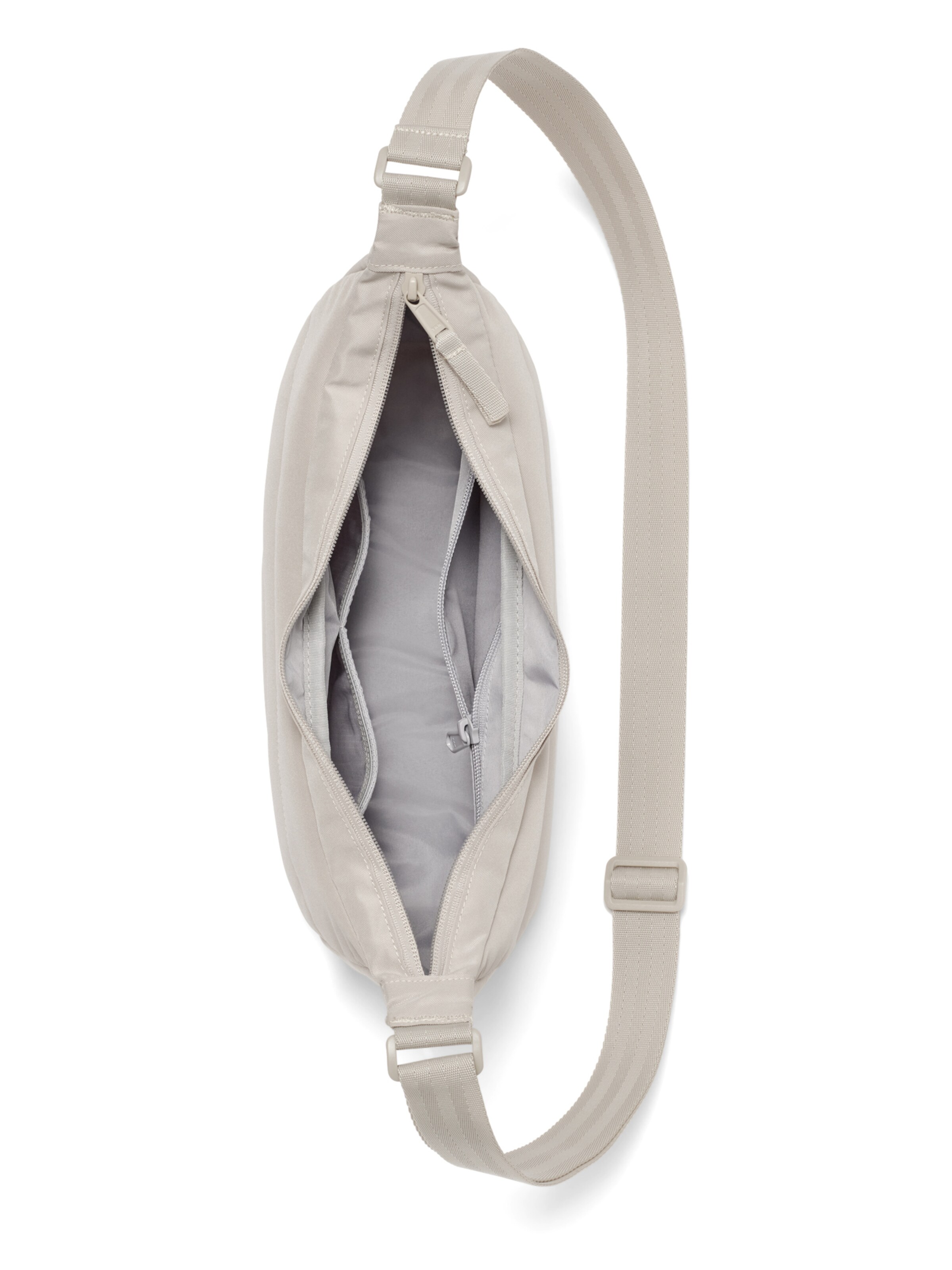 LARKSON Skuldertaske 'Emma Small' i beige: top