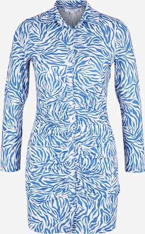 Dorothy Perkins Petite Shirt dress in Blue: front