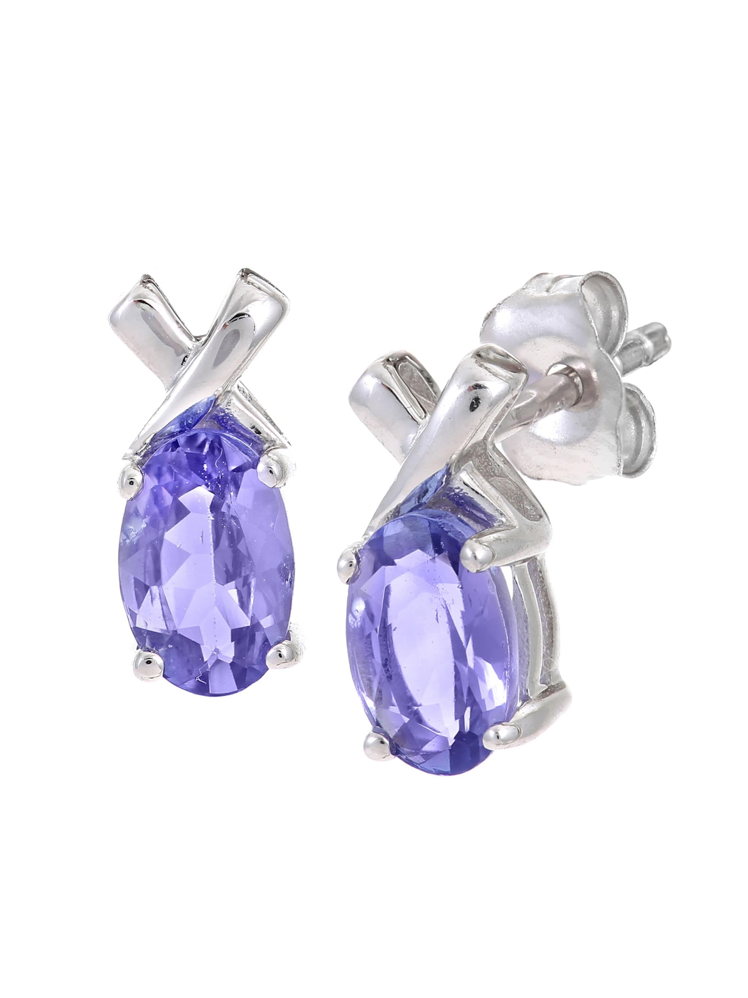 DIAMANT LETERNEL Earrings in Silver: front