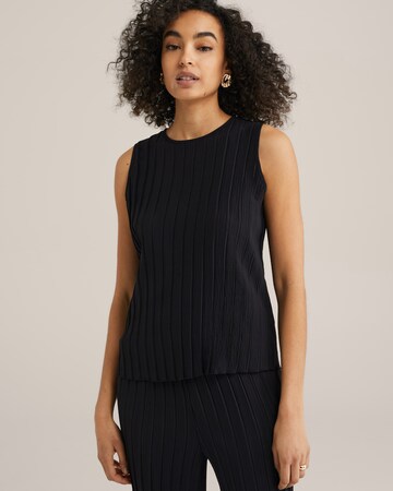 WE Fashion Overdel i sort: forside