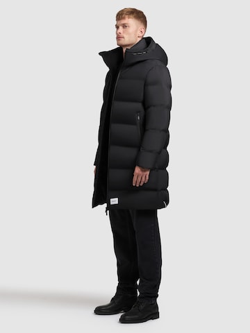Manteau d’hiver 'Caius 2' khujo en noir