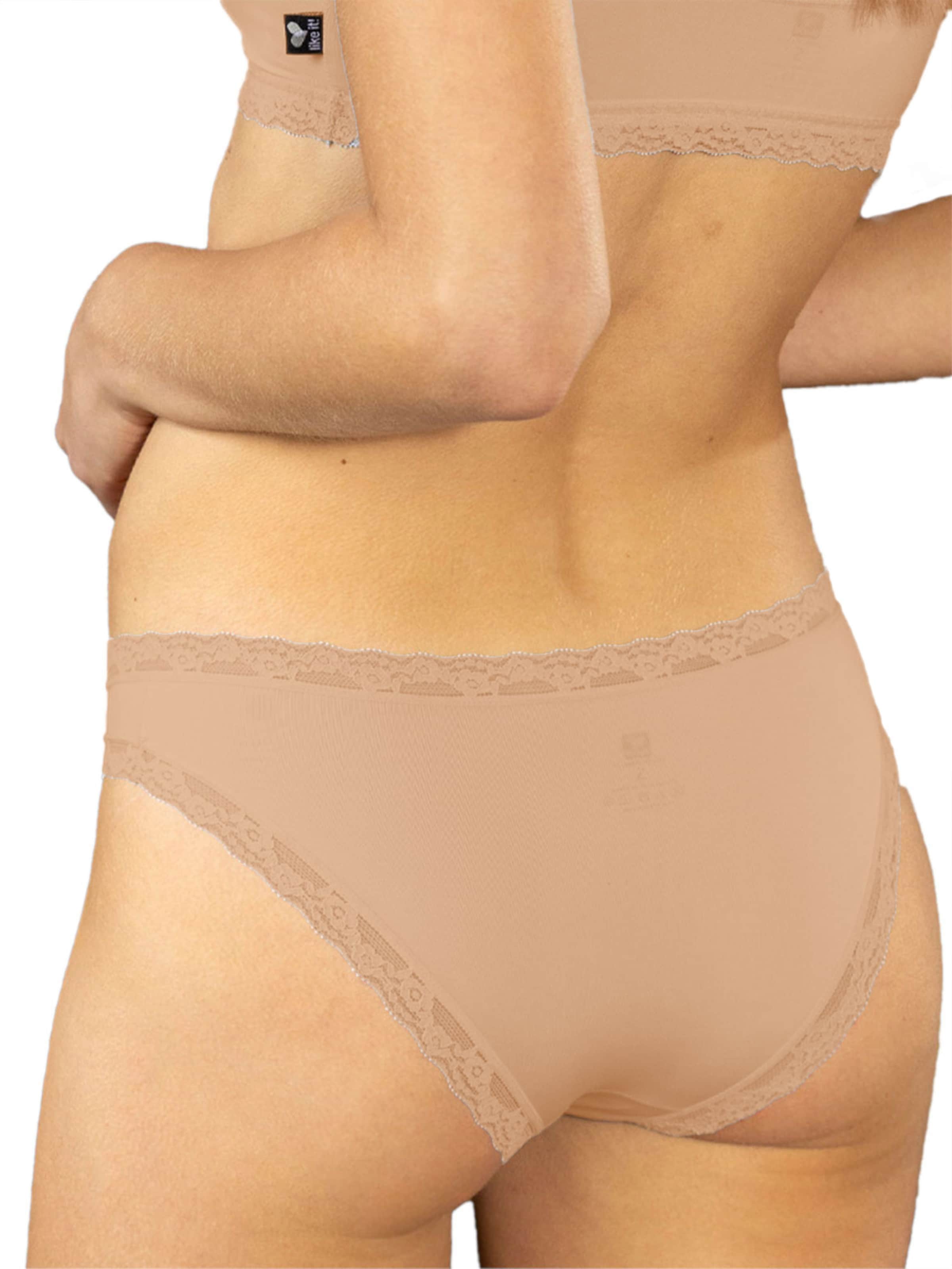 like it! Panty 'Olivia' in Beige