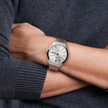 Olympic Analoog horloge in Zilver: voorkant