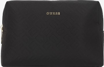 GUESS Toiletry Bag 'Lorey' in Black: front