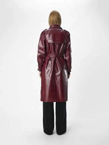 Manteau mi-saison 'Erika' OBJECT en rouge