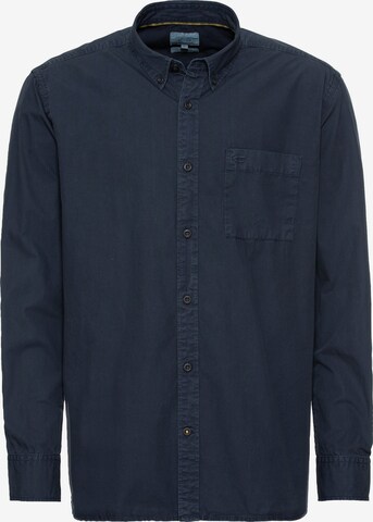 CAMEL ACTIVE Button Up Shirt in Blue: front