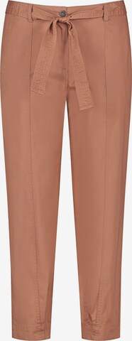 GERRY WEBER Loosefit Broek in Bruin: voorkant