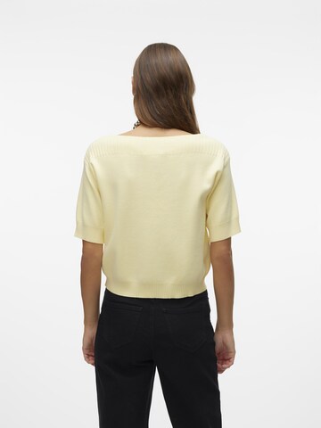 VERO MODA Trui 'Jemma' in Geel