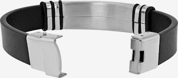 Akzent Bracelet 'Tim, silberfarbig, langlebig' in Black: front