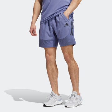 ADIDAS PERFORMANCE Sportshorts in Lila: front