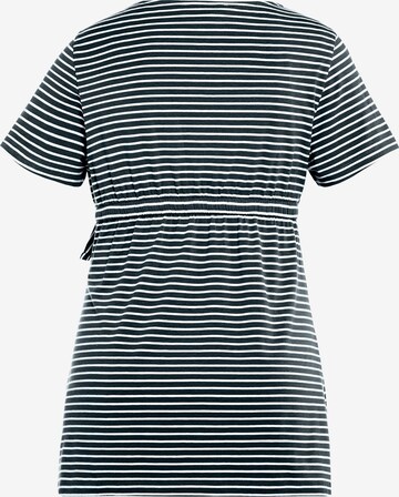 T-shirt Ulla Popken en bleu