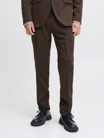 JACK & JONES - Slimfit Pantalón de pinzas 'JPRFranco' en marrón: frente