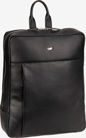 Braun Büffel Rucksack in Schwarz: Vorderseite