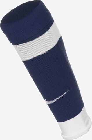 NIKE Soccer Socks 'Matchfit' in Blue: front