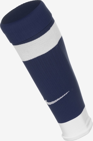 NIKE Soccer Socks 'Matchfit' in Blue: front