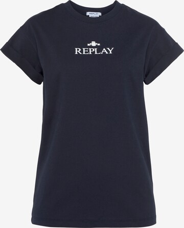 REPLAY Shirt in Blue: front