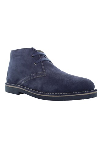 Boots Lumberjack en bleu : devant