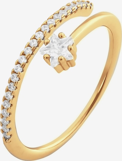 Heideman Ring 'Jella' in gold / transparent, Produktansicht