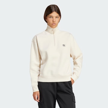 balts ADIDAS ORIGINALS Sportisks džemperis 'Essentials'