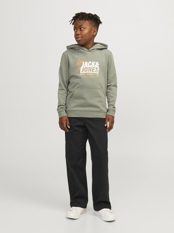 Jack & Jones Junior Loosefit Broek 'Paul Worker' in Zwart