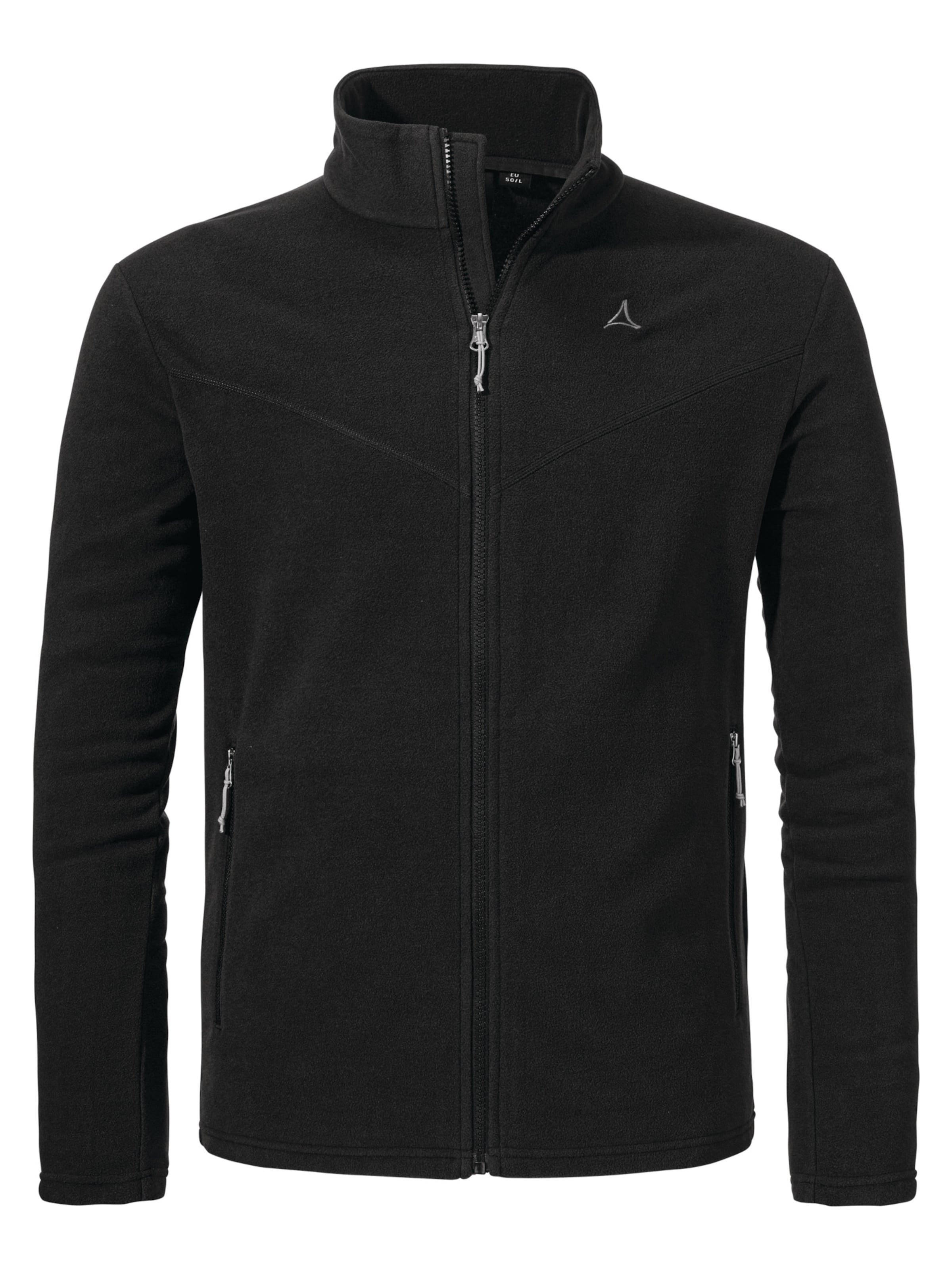 Schöffel Fleecejacke ' Hiking Fleece Jk Style Qutang ' in Schwarz: Vorderseite