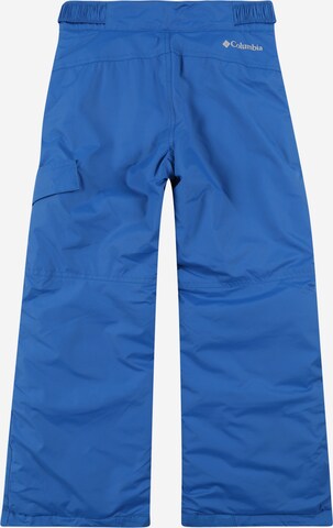 COLUMBIA Regular Outdoor Pants 'Ice Slope II' in Blue