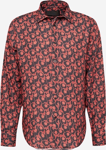 Viktor&Rolf Regular fit Button Up Shirt in Red: front