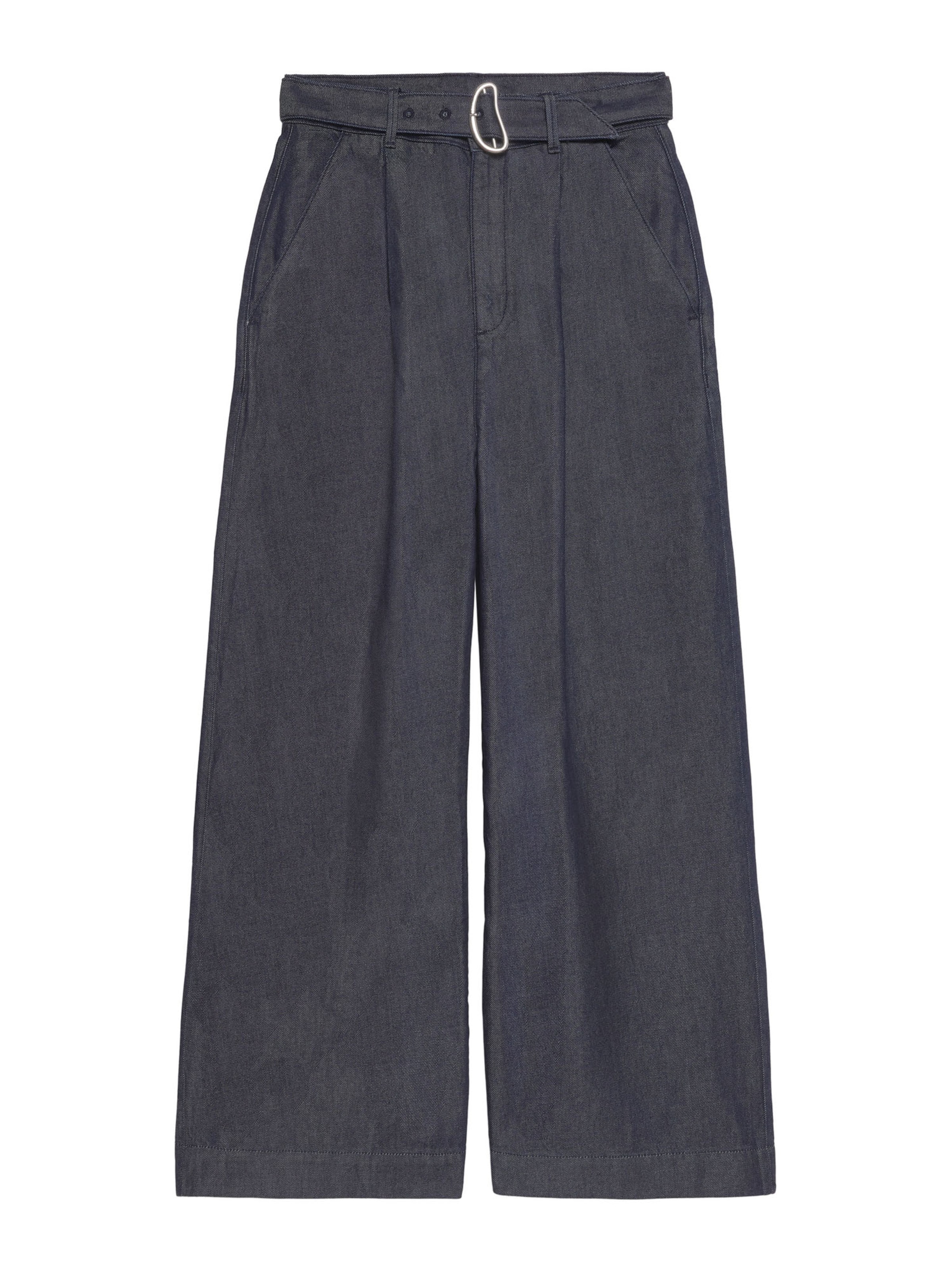 zils Calvin Klein Vaļīgs piegriezums Džinsi: no priekšpuses