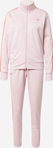 UNDER ARMOUR Tracksuit in Pink: front