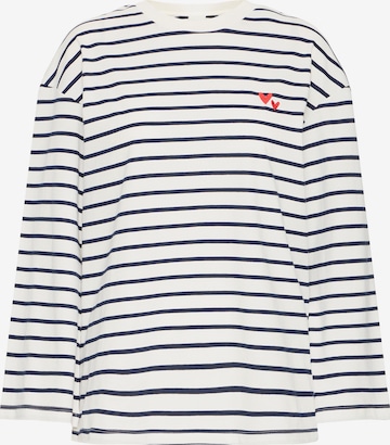 balta ICHI Marškinėliai 'IHXNYLA': priekis