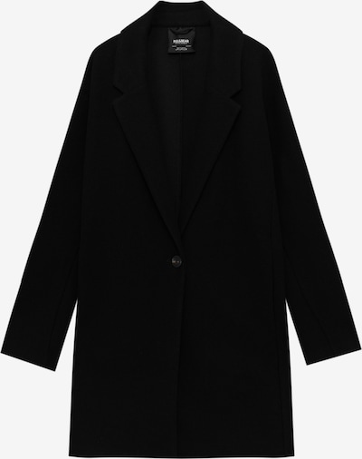 Pull&Bear Between-seasons coat in Black, Item view