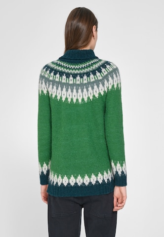 DAY.LIKE Sweater 'Alpaca' in Green