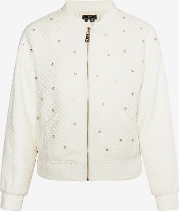 faina Between-season jacket in White: front