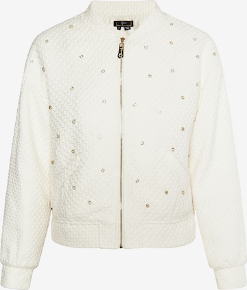 faina Between-Season Jacket in White: front