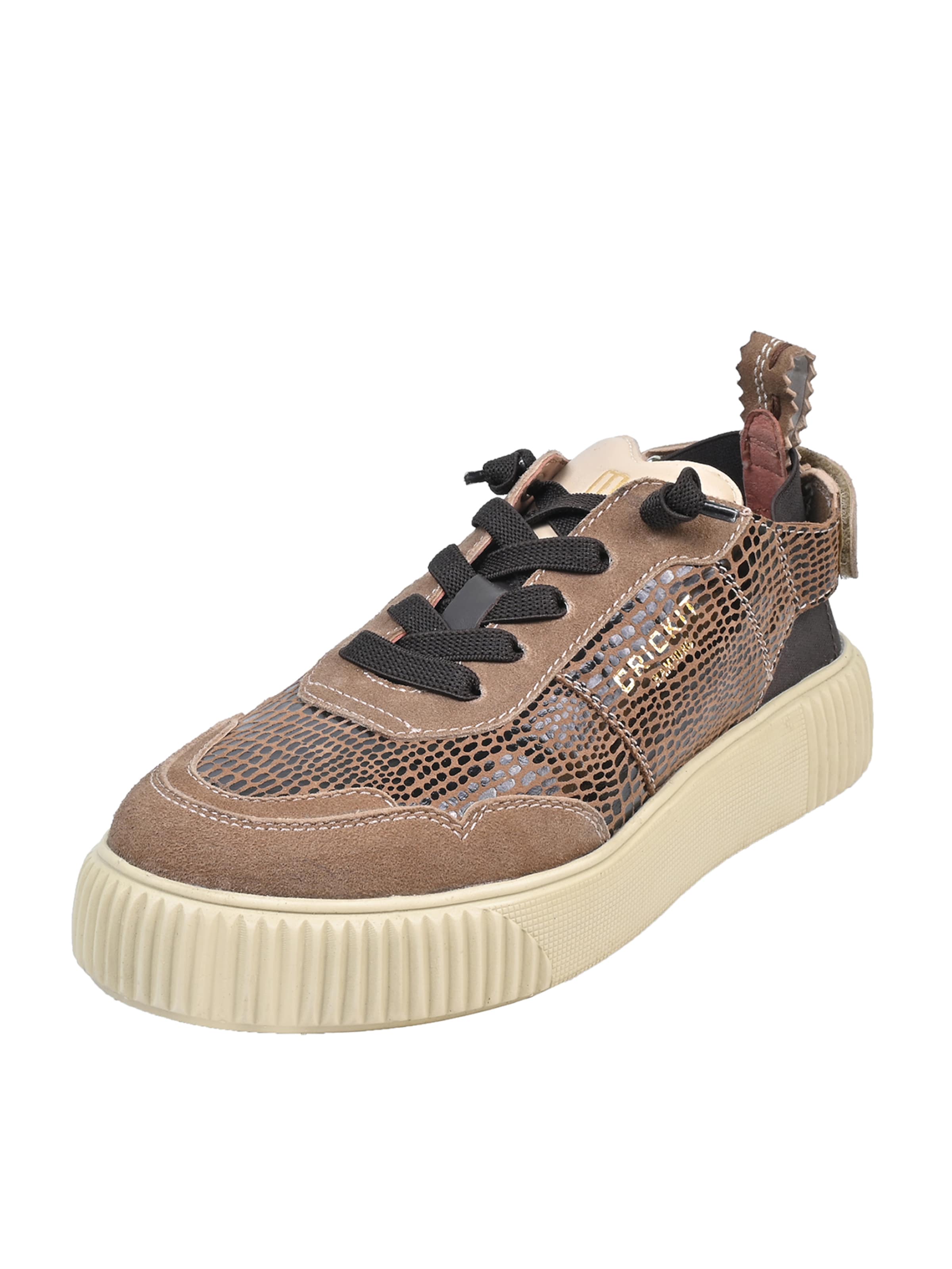 Crickit Sneaker ' PARIA ' in Braun: Vorderseite
