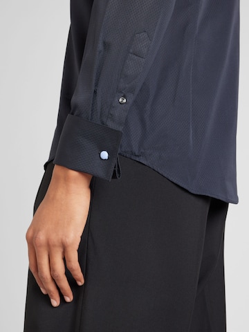 ETON Regular fit Button Up Shirt in Black