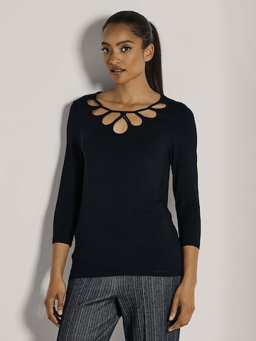 T-shirt MADELEINE en bleu : devant