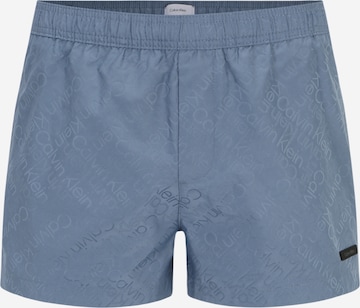 Calvin Klein Swimwear Zwemshorts in Blauw: voorkant