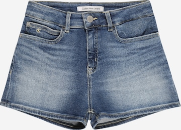 Calvin Klein Jeans Regular Jeans in Blauw: voorkant