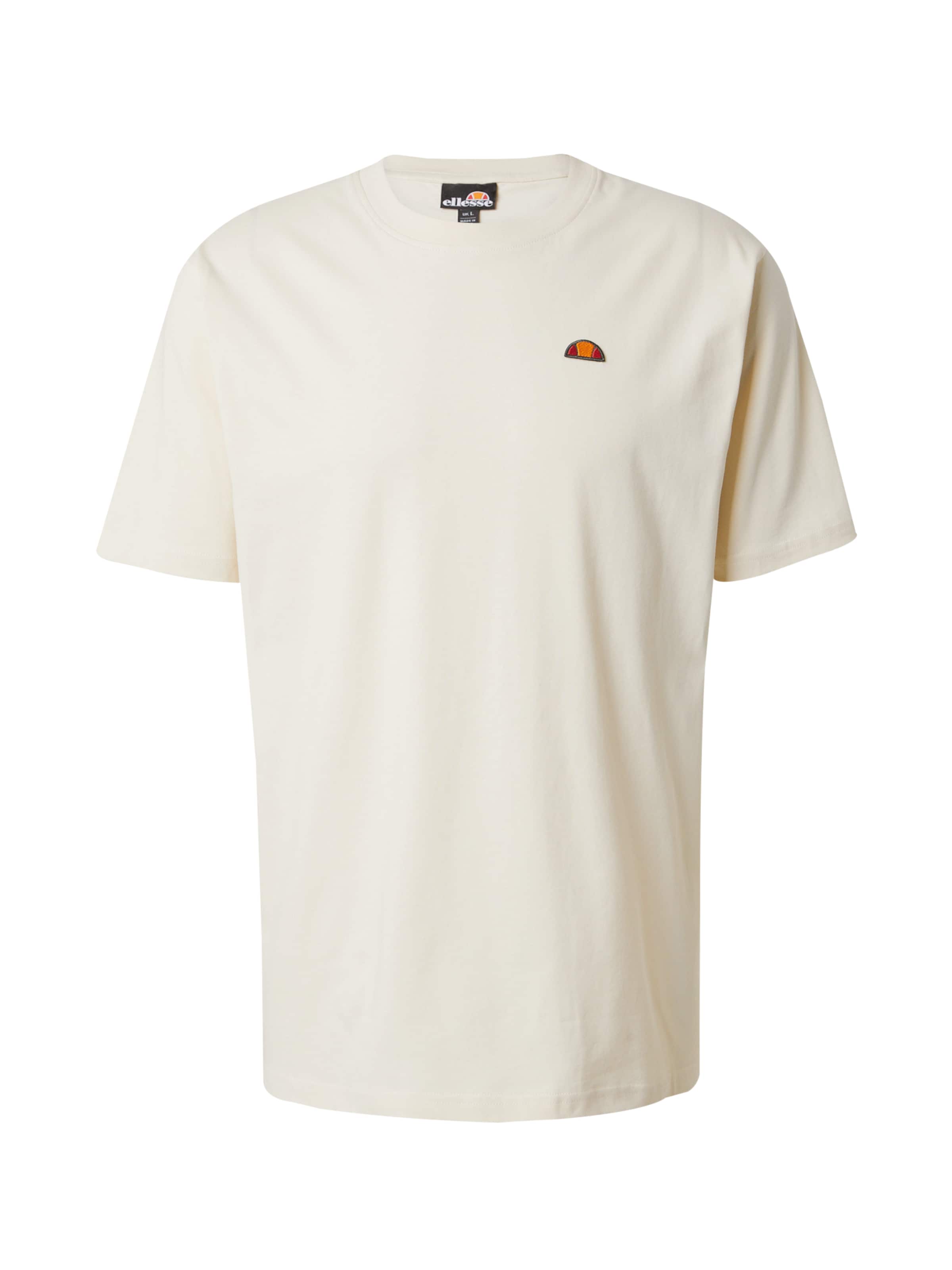 ELLESSE Shirt 'Taipa' in Orange / Red / Black / Wool white, Item view