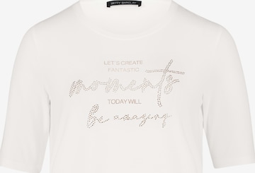 Betty Barclay Basic Shirt kurzarm in Weiß: Vorderseite