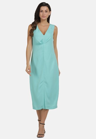 usha WHITE LABEL Summer Dress in Blue