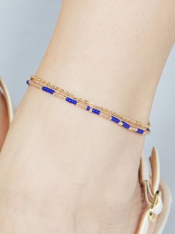 Luxenter Foot jewelry 'Zasau' in Blue