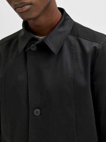 Manteau mi-saison SELECTED HOMME en noir