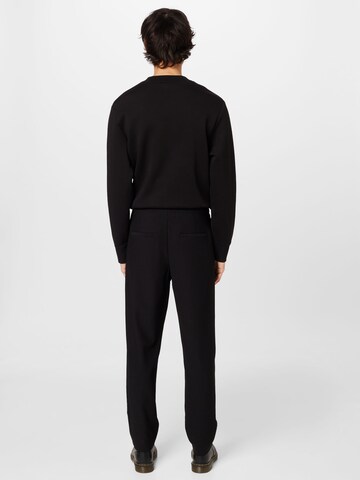 HUGO Normalny krój Spodnie 'Floro' w kolorze czarny