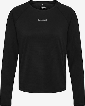 T-shirt fonctionnel 'Momentum' Hummel en noir : devant